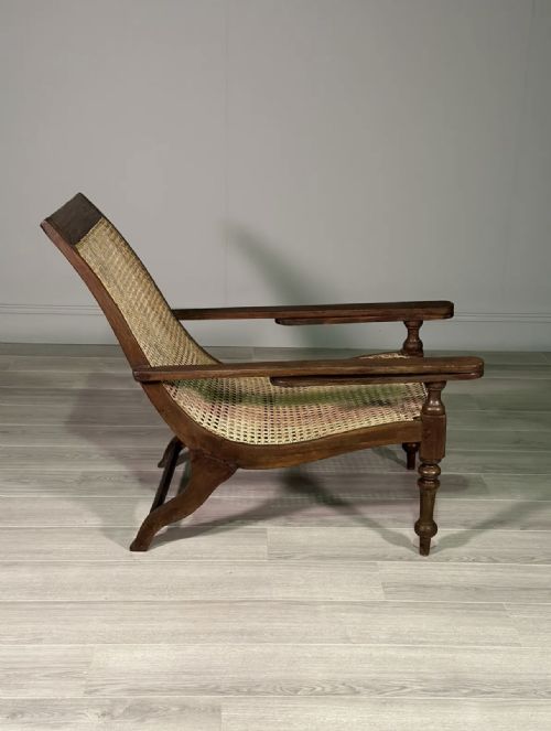 19TH CENTURY TEAK PLANTATION CHAIR - ADDITIONAL PHOTO 7