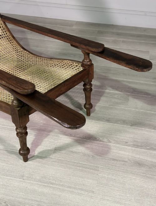 19TH CENTURY TEAK PLANTATION CHAIR - ADDITIONAL PHOTO 11