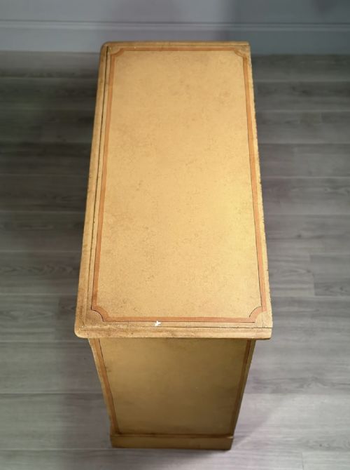 19TH CENTURY PINE CHEST OF DRAWERS IN ORIGINAL PAINT - ADDITIONAL PHOTO 8