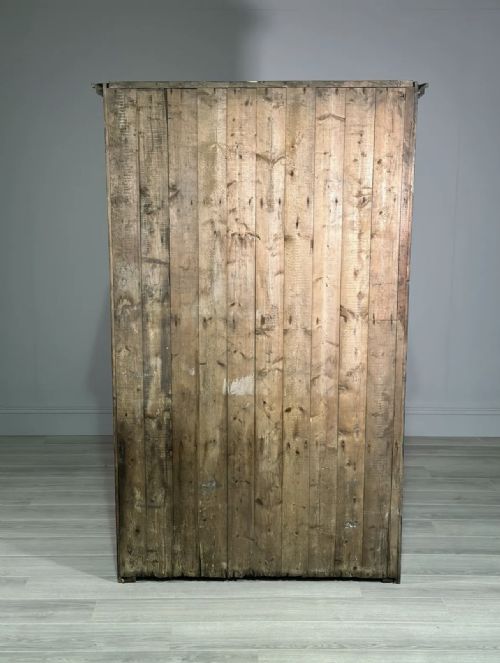PAINTED PINE LARDER CUPBOARD C1880 - ADDITIONAL PHOTO 10