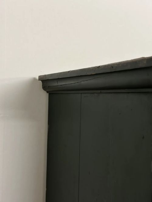 PAINTED PINE LARDER CUPBOARD C1880 - ADDITIONAL PHOTO 11