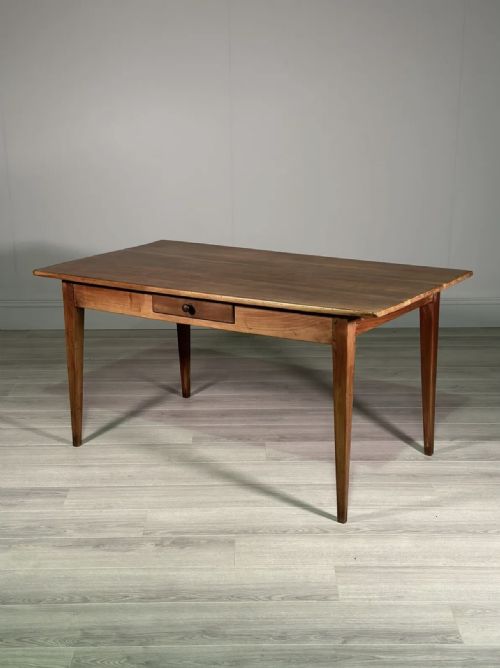 antique cherry wood french dining table - CATEGORY: ANTIQUE TABLES - DATED 19TH CENTURY