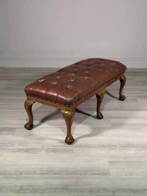 1920S LEATHER WINDOW SEAT - ADDITIONAL PHOTO 3