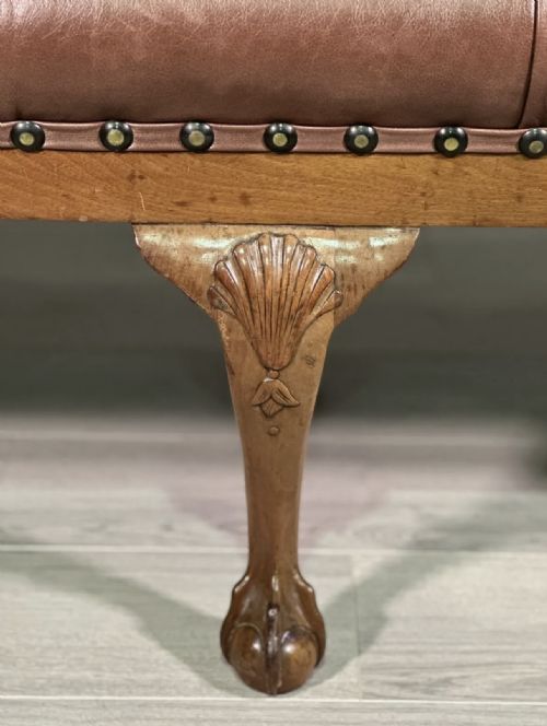 1920S LEATHER WINDOW SEAT - ADDITIONAL PHOTO 4
