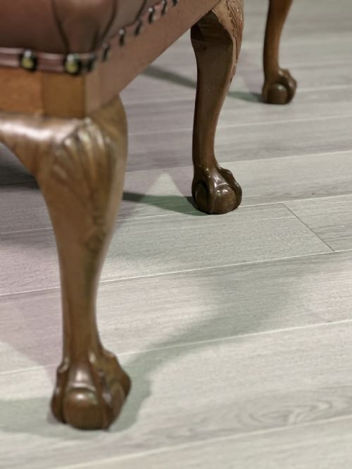 1920S LEATHER WINDOW SEAT - ADDITIONAL PHOTO 5