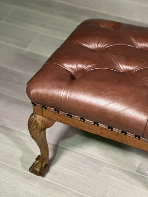 1920S LEATHER WINDOW SEAT - ADDITIONAL PHOTO 11