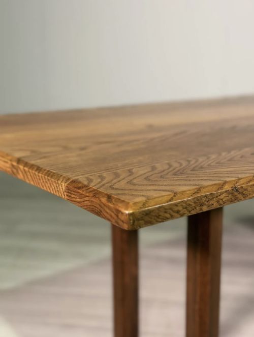 ARTS AND CRAFTS OAK REFECTORY TABLE BY ARTHUR REYNOLDS OF LUDLOW - ADDITIONAL PHOTO 5