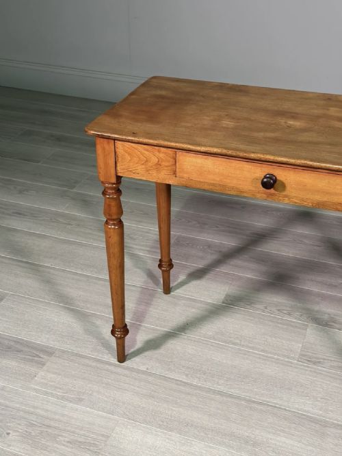 19TH CENTURY SATIN WALNUT SIDE TABLE - ADDITIONAL PHOTO 6