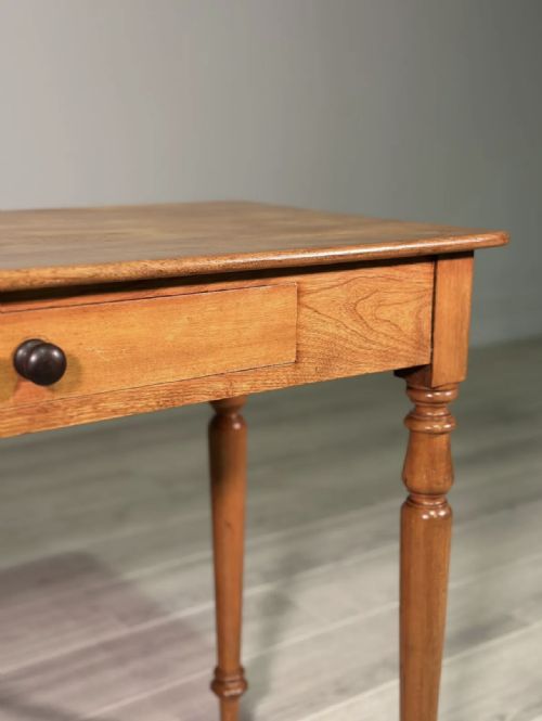 19TH CENTURY SATIN WALNUT SIDE TABLE - ADDITIONAL PHOTO 7