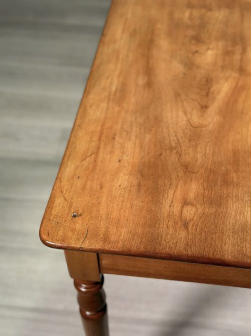 19TH CENTURY SATIN WALNUT SIDE TABLE - ADDITIONAL PHOTO 10