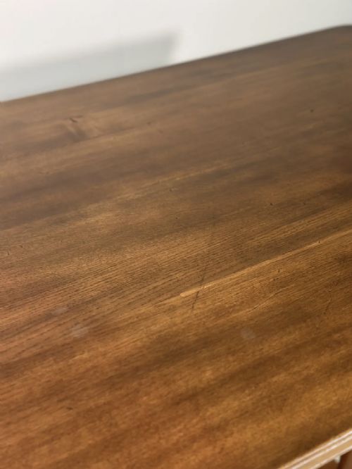 ANTIQUE HEALS TILDEN 9FT OAK DINING TABLE - ADDITIONAL PHOTO 9