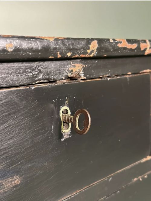 REGENCY EBONISED CHEST OF DRAWERS - ADDITIONAL PHOTO 5