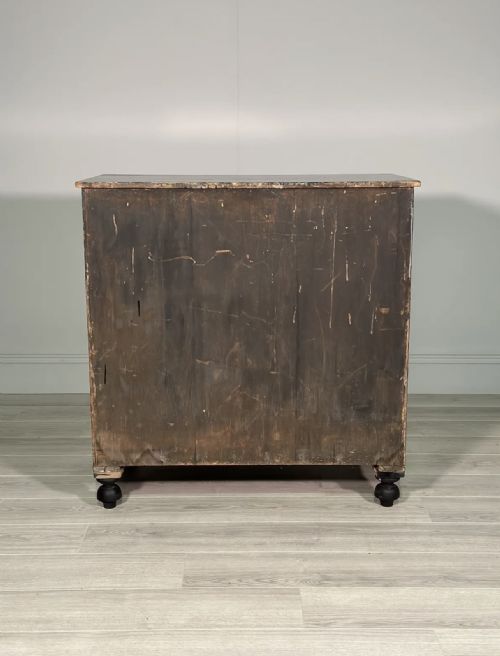 REGENCY EBONISED CHEST OF DRAWERS - ADDITIONAL PHOTO 9