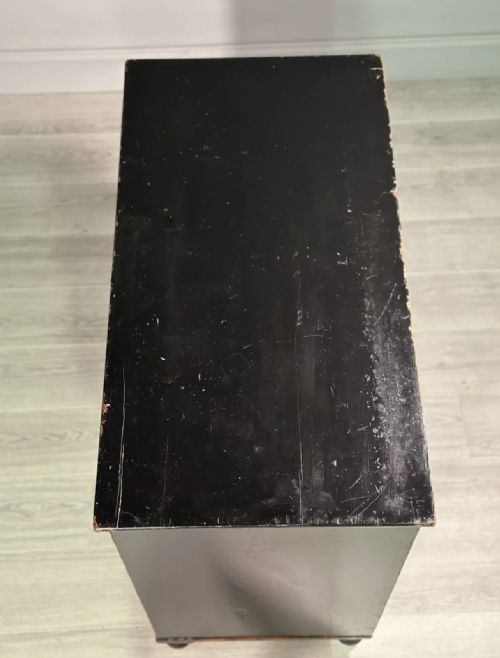 REGENCY EBONISED CHEST OF DRAWERS - ADDITIONAL PHOTO 10