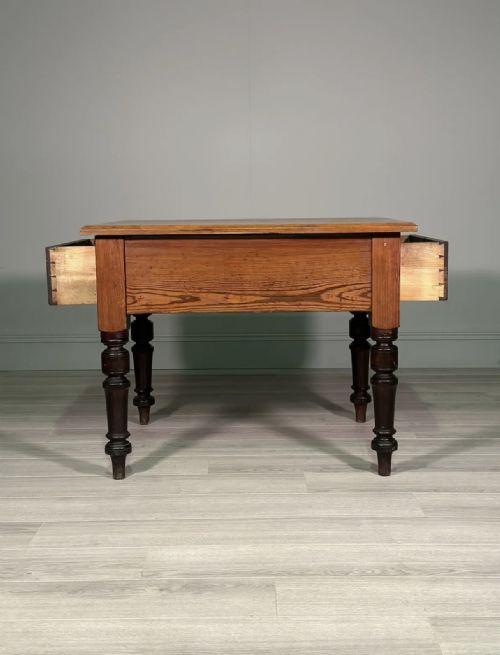 19TH CENTURY DOUBLE ENDED PREP TABLE - ADDITIONAL PHOTO 1