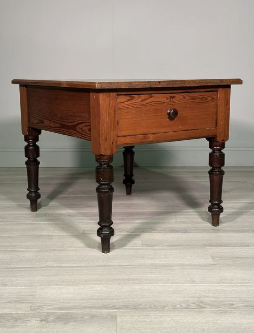 19TH CENTURY DOUBLE ENDED PREP TABLE - ADDITIONAL PHOTO 2