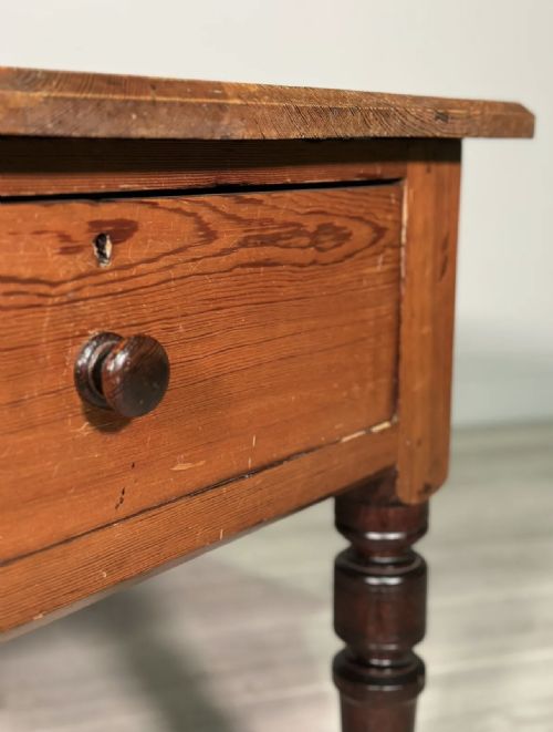 19TH CENTURY DOUBLE ENDED PREP TABLE - ADDITIONAL PHOTO 5