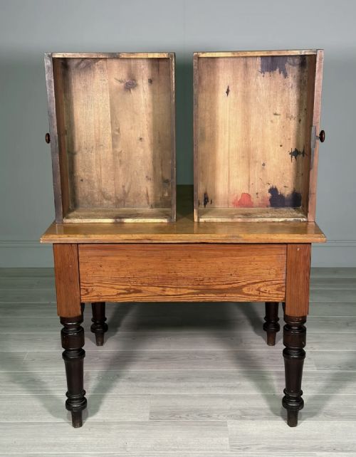 19TH CENTURY DOUBLE ENDED PREP TABLE - ADDITIONAL PHOTO 6