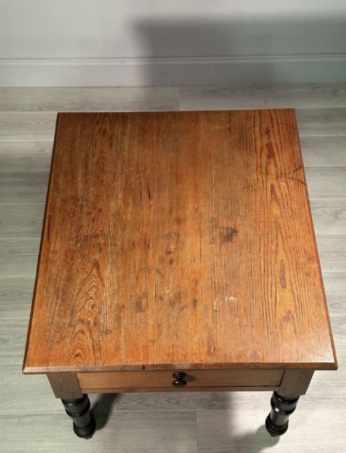 19TH CENTURY DOUBLE ENDED PREP TABLE - ADDITIONAL PHOTO 8