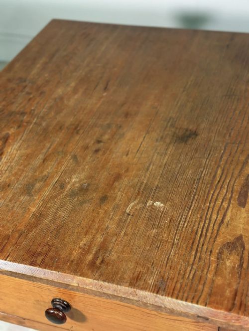 19TH CENTURY DOUBLE ENDED PREP TABLE - ADDITIONAL PHOTO 9