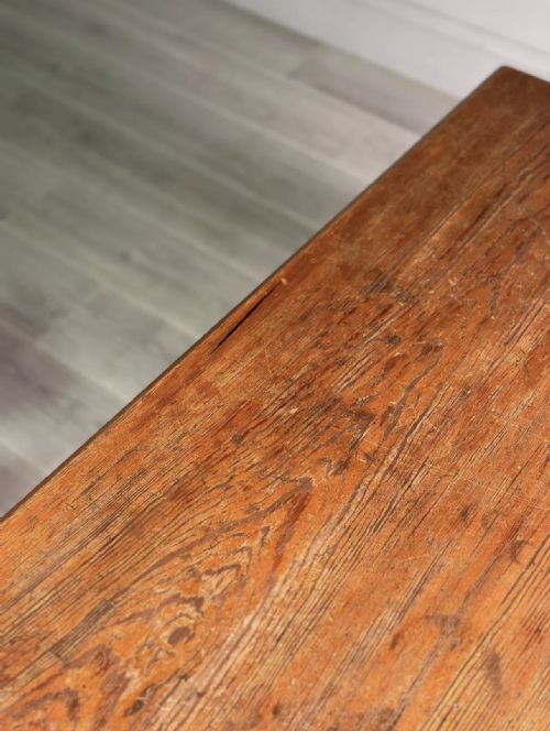 19TH CENTURY DOUBLE ENDED PREP TABLE - ADDITIONAL PHOTO 11