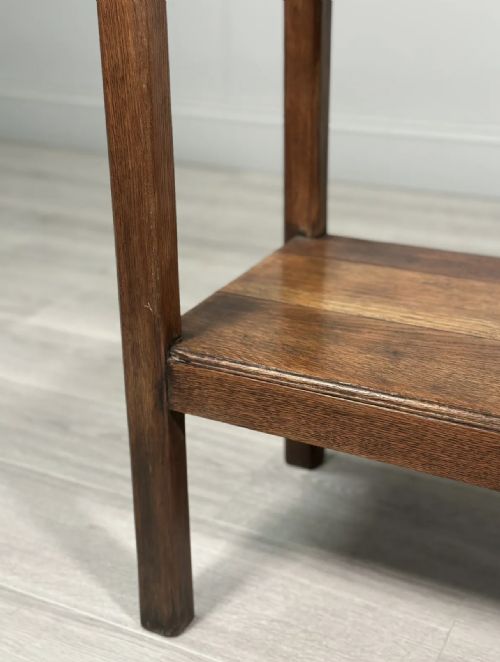 19TH CENTURY OAK CONSOLE TABLE - ADDITIONAL PHOTO 5