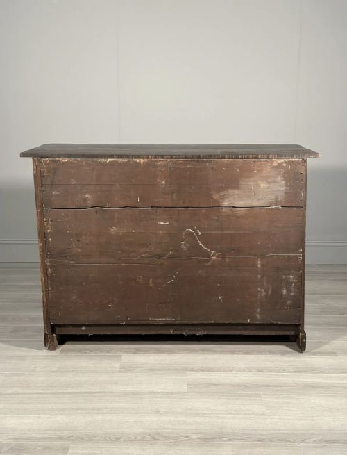 19TH CENTURY OAK BANK OF DRAWERS - ADDITIONAL PHOTO 11