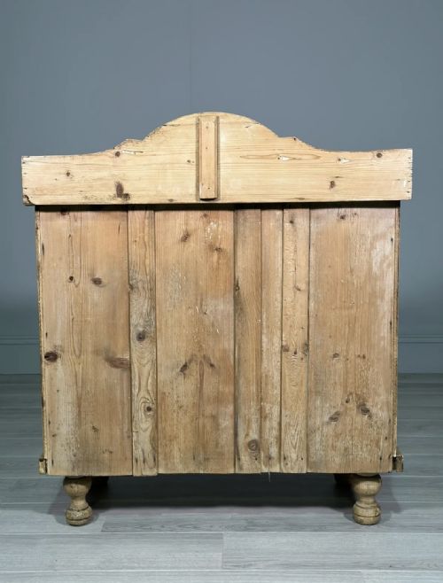 19TH CENTURY PINE CHEST OF DRAWERS - ADDITIONAL PHOTO 10