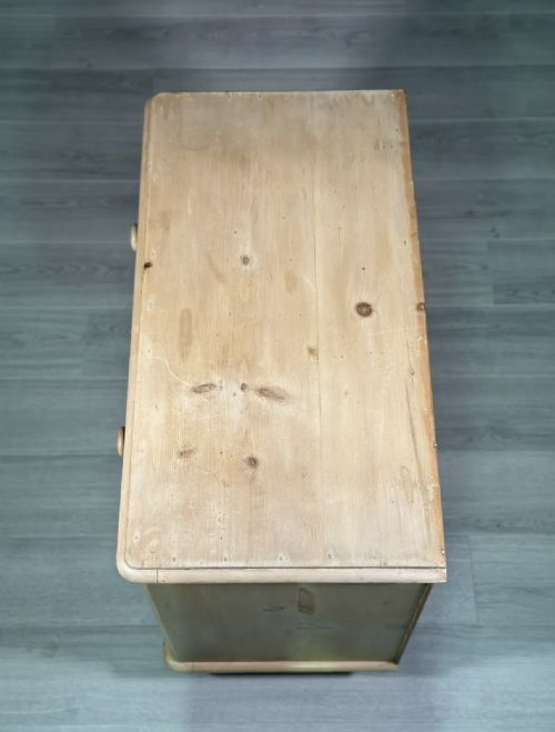 VICTORIAN PINE CHEST OF DRAWERS - ADDITIONAL PHOTO 7