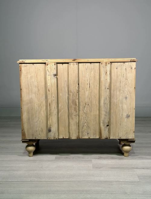 VICTORIAN PINE CHEST OF DRAWERS - ADDITIONAL PHOTO 9
