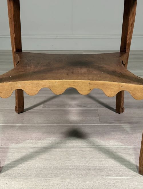 A NAIVE FOLK ART ANTIQUE TABLE - ADDITIONAL PHOTO 11