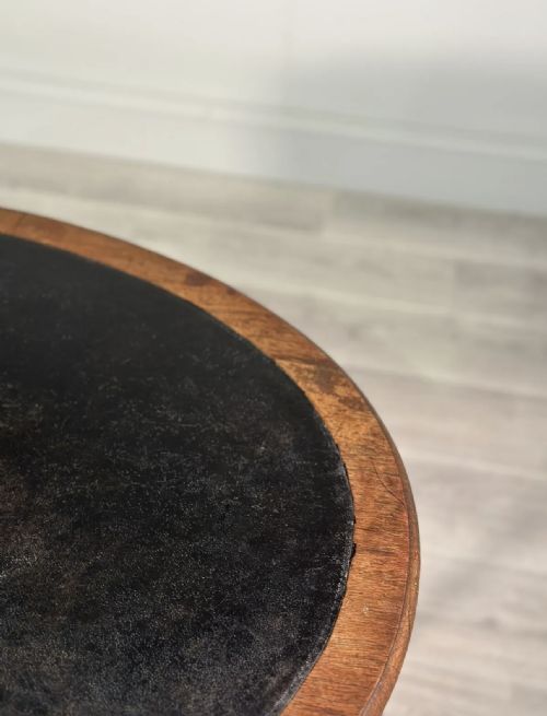 EDWARDIAN MAHOGANY KIDNEY SHAPED DESK - ADDITIONAL PHOTO 8