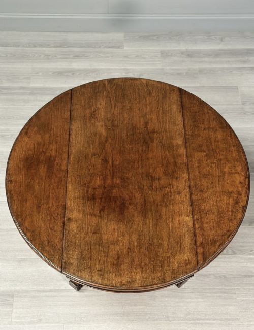 19TH CENTURY ROSEWOOD DROP LEAF CENTRE TABLE - ADDITIONAL PHOTO 9