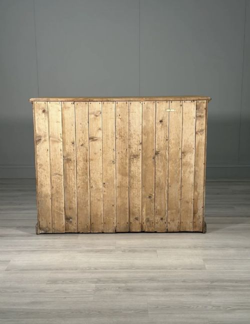 ANTIQUE PINE SCHOOL CUPBOARD - ADDITIONAL PHOTO 9