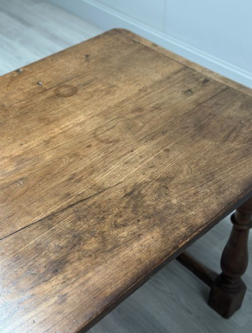 19TH CENTURY OAK DINING TABLE - ADDITIONAL PHOTO 11