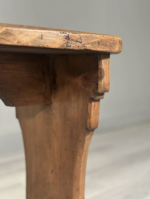 ARTS AND CRAFTS PINE BENCH C1900 - ADDITIONAL PHOTO 6