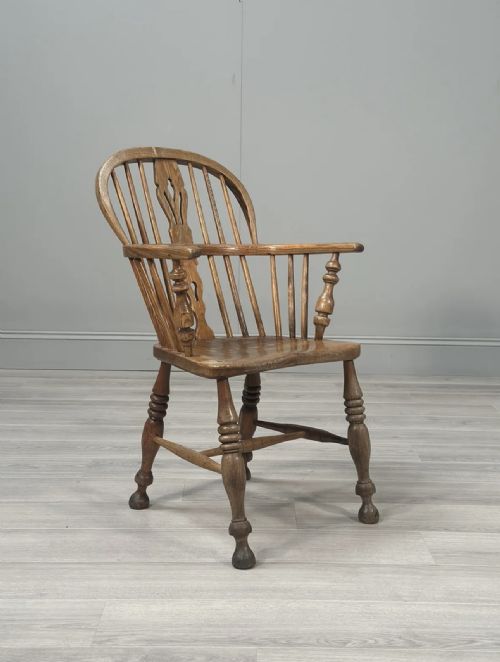 19TH CENTURY ASH WINDSOR CHAIR - ADDITIONAL PHOTO 1