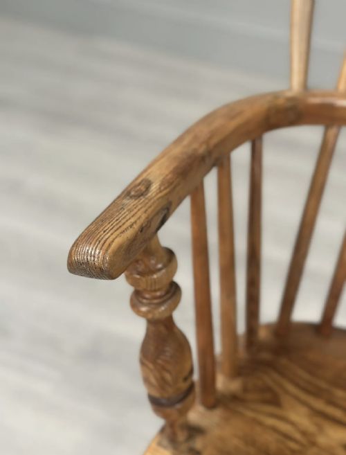 19TH CENTURY ASH WINDSOR CHAIR - ADDITIONAL PHOTO 3