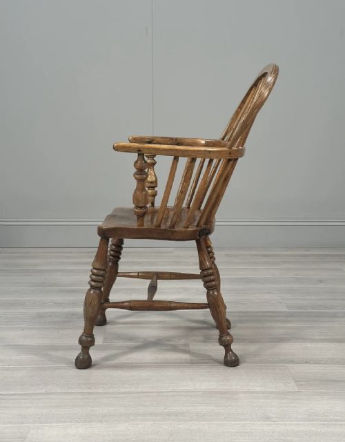 19TH CENTURY ASH WINDSOR CHAIR - ADDITIONAL PHOTO 8