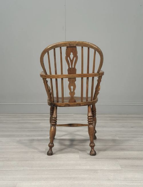 19TH CENTURY ASH WINDSOR CHAIR - ADDITIONAL PHOTO 9