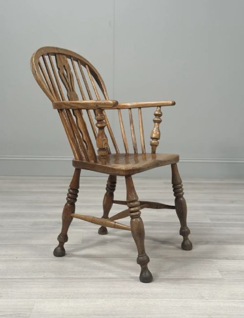19TH CENTURY ASH WINDSOR CHAIR - ADDITIONAL PHOTO 11