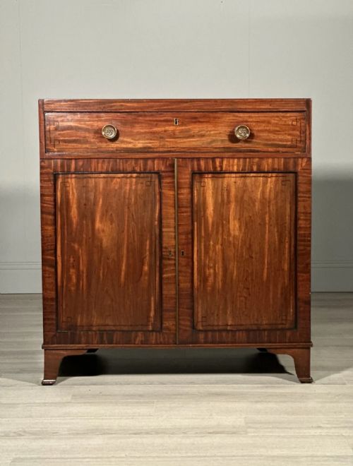 ANTIQUE REGENCY MAHOGANY CABINET - ADDITIONAL PHOTO 1