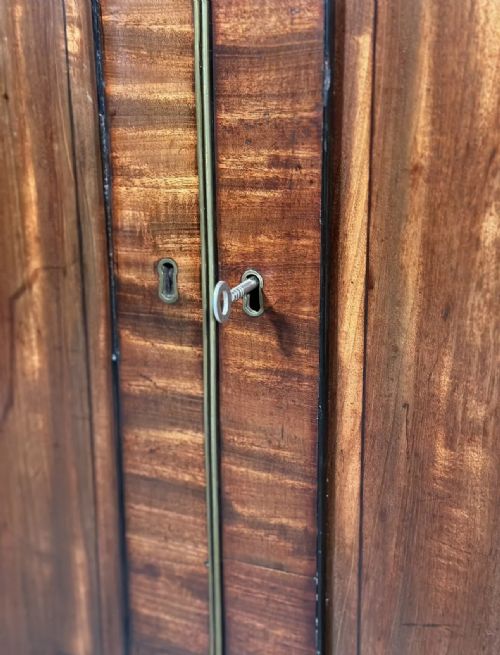ANTIQUE REGENCY MAHOGANY CABINET - ADDITIONAL PHOTO 3