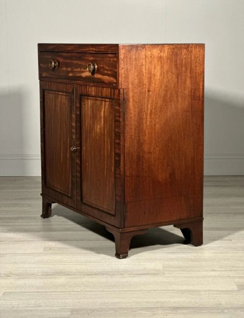 ANTIQUE REGENCY MAHOGANY CABINET - ADDITIONAL PHOTO 9