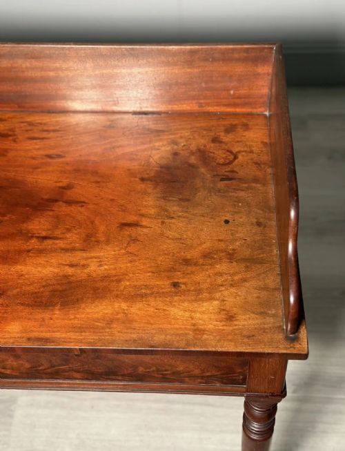 PLUM PUDDING MAHOGANY WASHSTAND C1880 - ADDITIONAL PHOTO 13