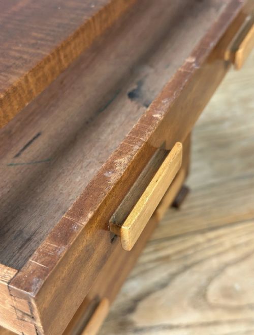 A PAIR OF ANTIQUE MINIATURE CHEST OF DRAWERS - ADDITIONAL PHOTO 7