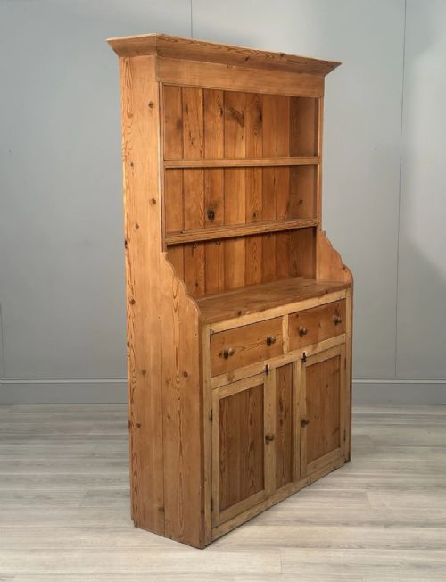 ANTIQUE PINE DRESSER C1910 - ADDITIONAL PHOTO 7