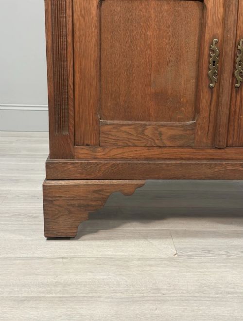 ANTIQUE FRENCH OAK CUPBOARD - ADDITIONAL PHOTO 8
