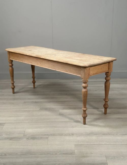 large 19th century pine prep table - CATEGORY: ANTIQUE TABLES - DATED VICTORIAN