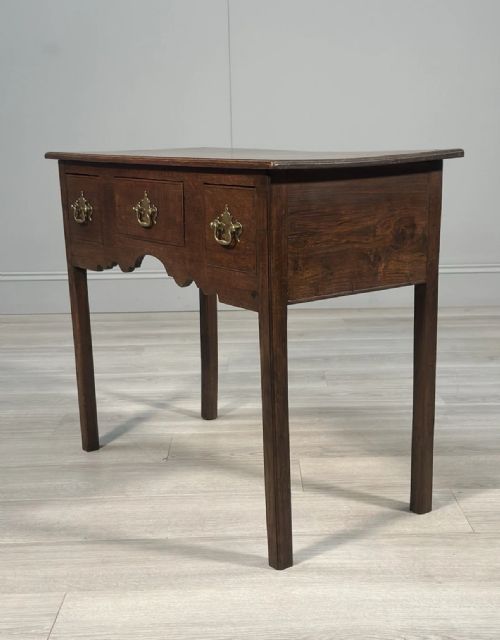 GEORGIAN OAK LOWBOY C1800 - ADDITIONAL PHOTO 5